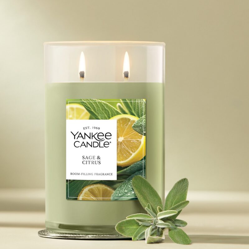 Custom Yankee Candle® Large Tumbler Candle - Sage and Citrus - 3